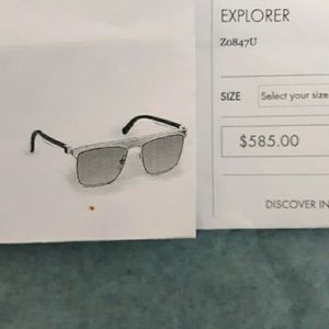 Louis Vuitton Explorer sunglasses.